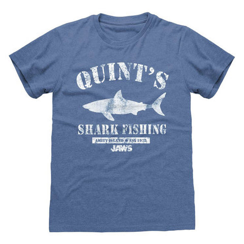Jaws Qiunts Shark Fishing Official T-Shirt