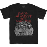 Rage Against The Machine Crowd Masks Official T-Shirt
