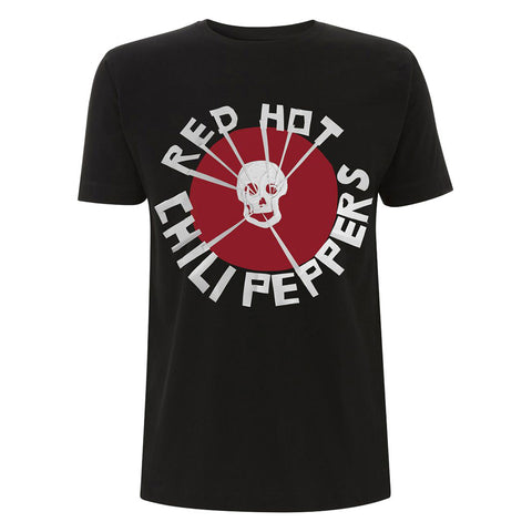 Red Hot Chili Peppers Flea Skull Official Black T-Shirt