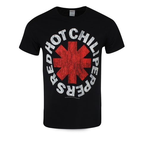 Red Hot Chili Peppers Official Black T-Shirt