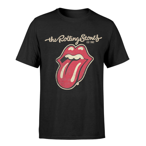 Rolling Stones Plastered Tongue Official T-Shirt