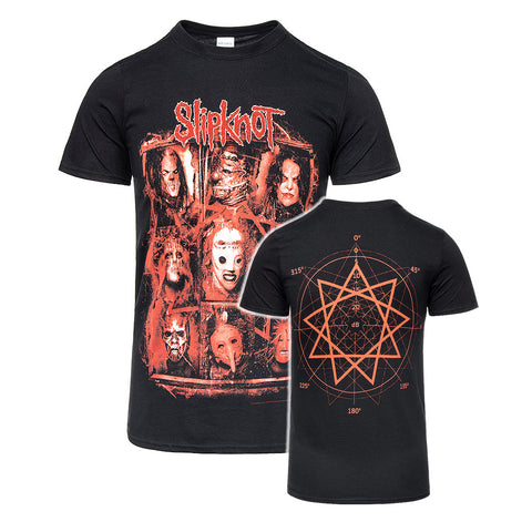 Slipknot Rusty Faces Official T-Shirt
