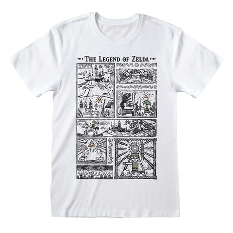 Legend of Zelda Official Drawings T-Shirt